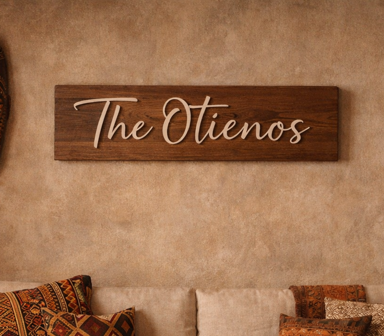 custom name sign